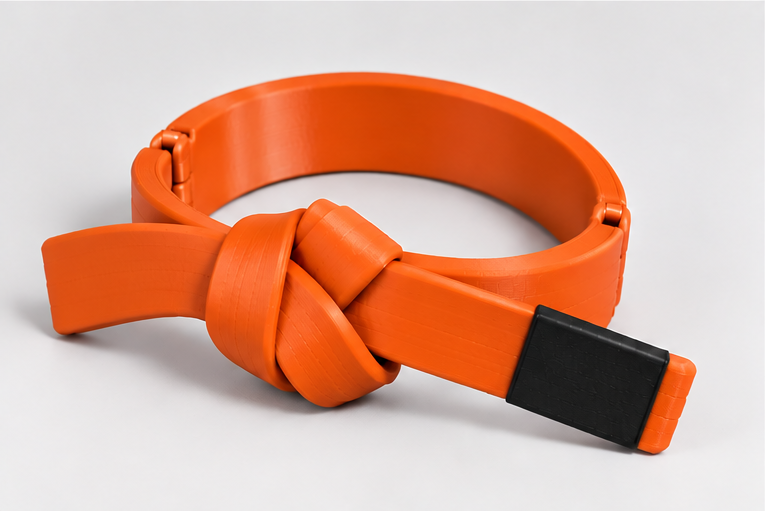 BJJ Belt Decor | Personalized Belt, Choose Color & Stripes