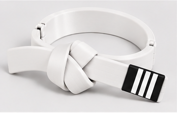BJJ Belt Decor | Personalized Belt, Choose Color & Stripes
