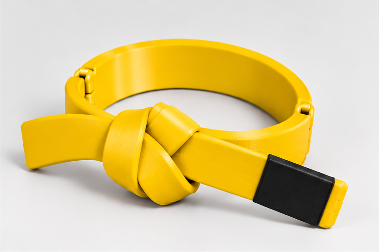 BJJ Belt Decor | Personalized Belt, Choose Color & Stripes